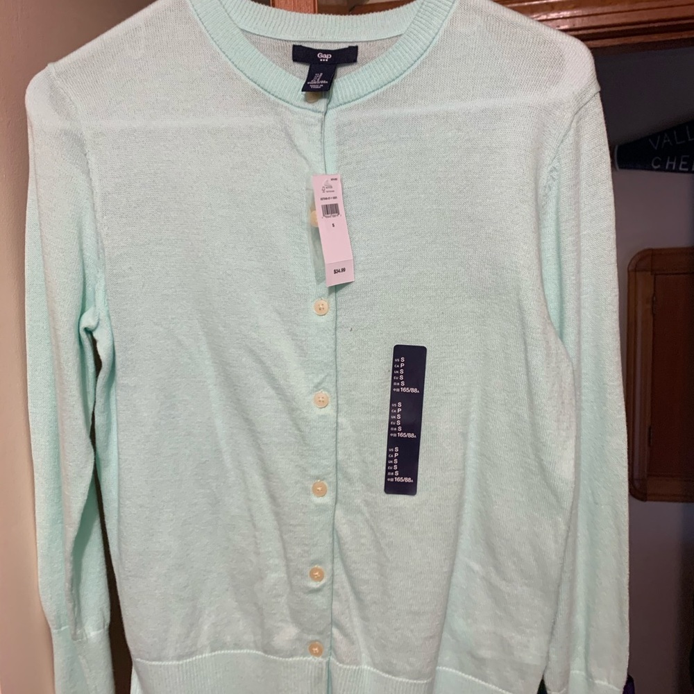 Light blue sweater